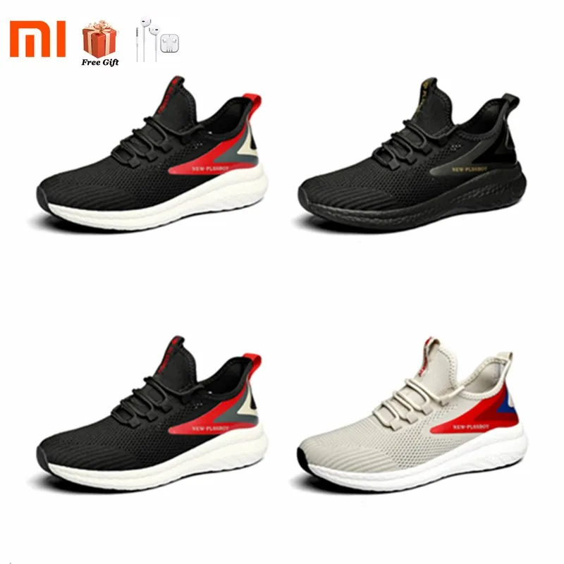 

Кроссовки Xiaomi для бега 5-го поколения, мужские, весна 2021, новинка, углеродная пластина, спортивная обувь, летающая тканая обувь, сетчатые крос...