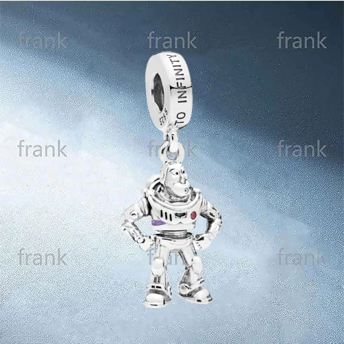 

New Niche High Quality Cartoon Astronaut Letter CHARM SILVER PENDANT GIFT PARTY Wholesale 798042CZR