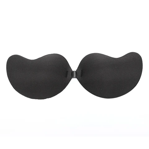 Self Adhesive Invisible Bra Pads Strapless Buckle Silicone Chest Stickers Women Push Up Lift Nipple Cover Bra for Night Dress