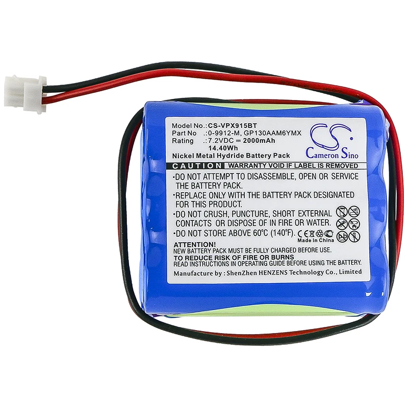 Аккумулятор cameron sino 2000 мАч для VISONIC Powermax Plus 0-9912-H 0-9912-M 0-9913-W 103-303687 GP130AAM6YMX |