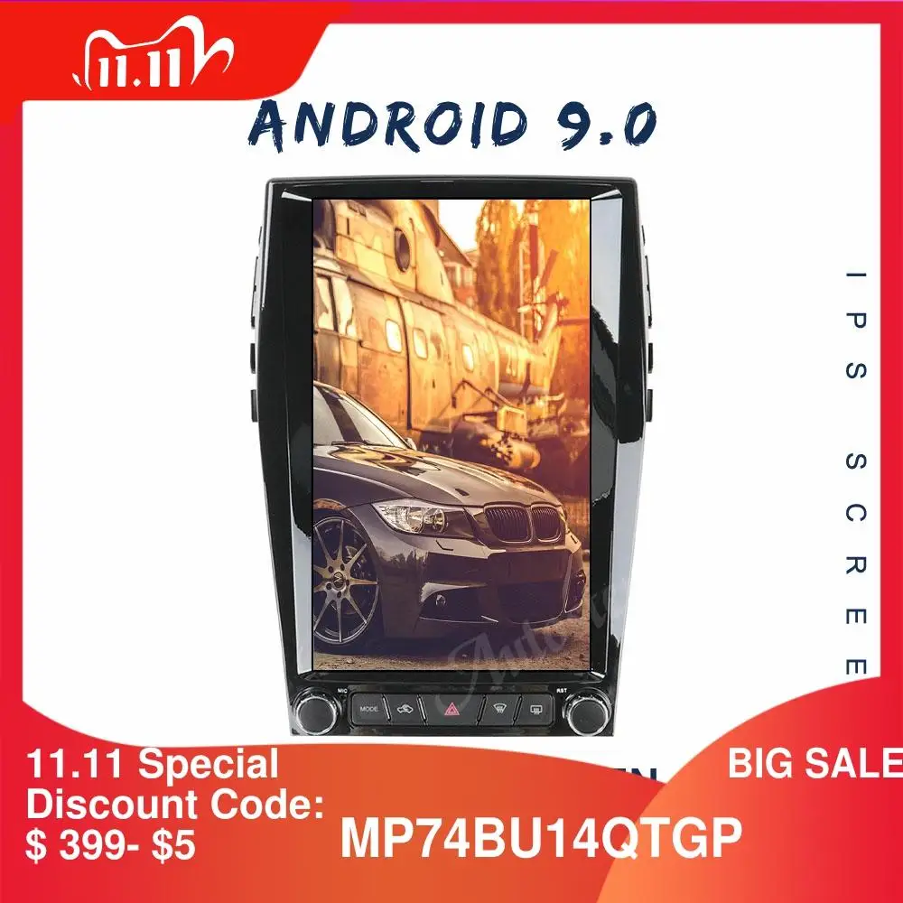 

Головное устройство для Ford EDGE 2015-2019 в стиле Tesla, Android 9,0, 128G, GPS-навигация, мультимедийный плеер, радио, стерео, автомобильный GPS-навигатор