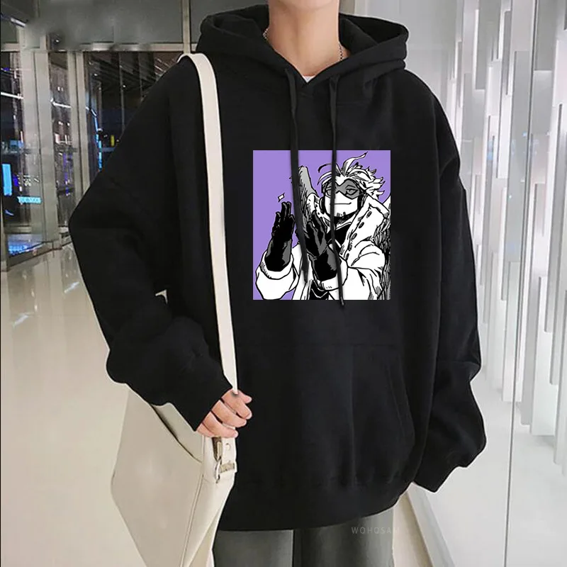 

Толстовка унисекс с капюшоном My Hero Academy Bakugou Hawks, Мужская/Женская, повседневная, в стиле Харадзюку