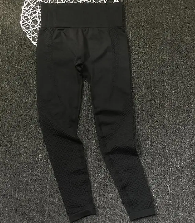 Black leggins B 3 стиля, женские сетчатые Бесшовные Леггинсы для йоги, уплотненные обтягивающие штаны с высокой талией, спортивные штаны для бега, фитнеса, тренировки, штаны - Цвет: Black leggins B