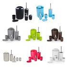 Набор аксессуаров для ванной из 6 предметов с множеством цветовых вариантов. Пластиковая Прямая поставка