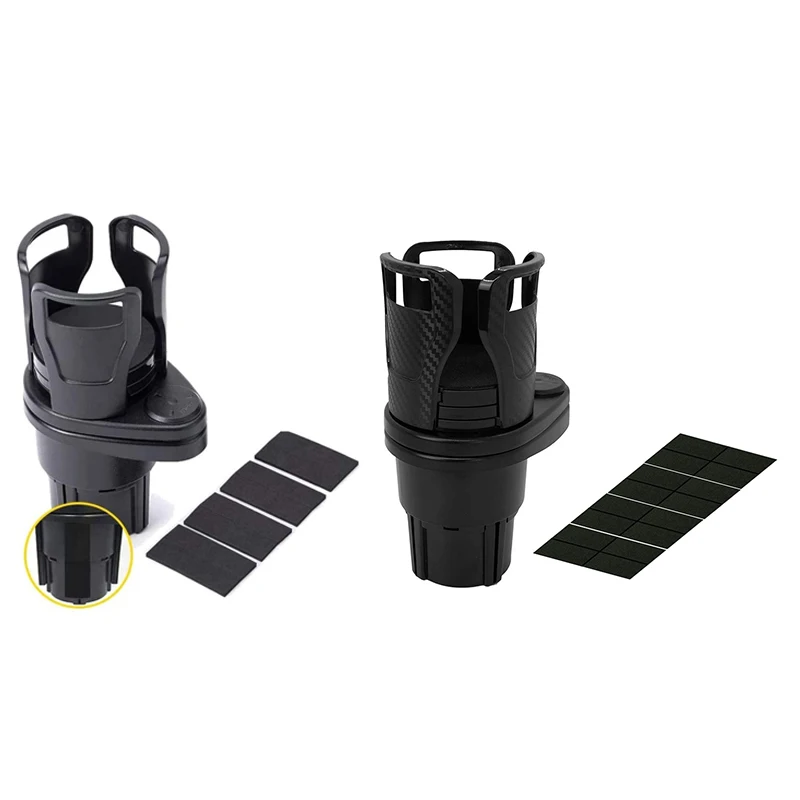 

Car Cup Holder Expander Adapter, 2 in 1 Multifunctional Car Cup Drink Holder 360 degree Rotating