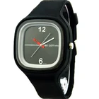 Лидер продаж! Мужские, женские, квадратный циферблат, силиконовая форма, модные спортивные Кварцевые простые наручные часы, повседневные кварцевые наручные часы, несколько цветов