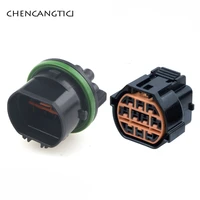 1 set 10 pin hp066 10021 gl221 10021 automotive headlight assembly wiring plug socket for hyundai verna kia k1 k2 k3 k4