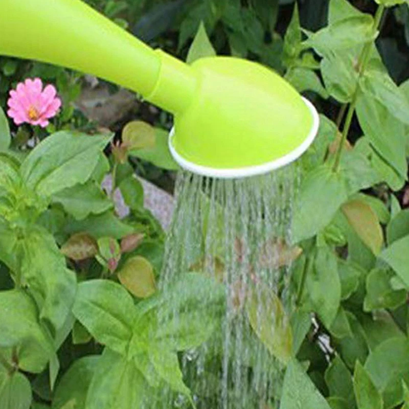 Пластиковый Малый полив может Длинный Носик горшок контейнер держатель для