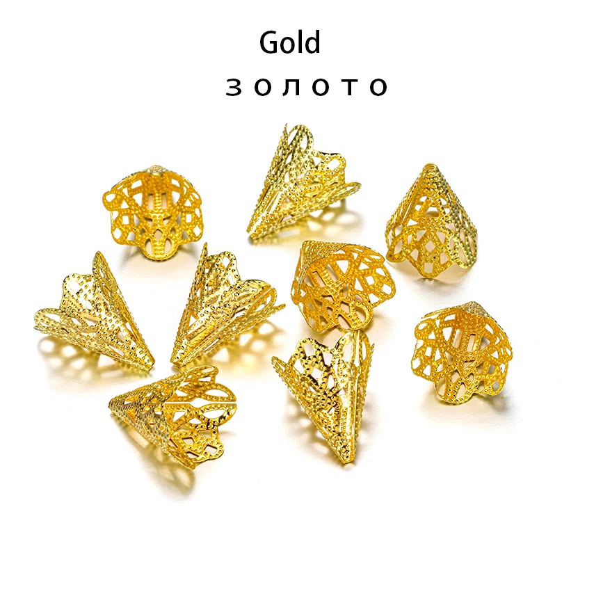 Бусины-шармы в виде древнего цветка 30-50 шт. | Украшения и аксессуары