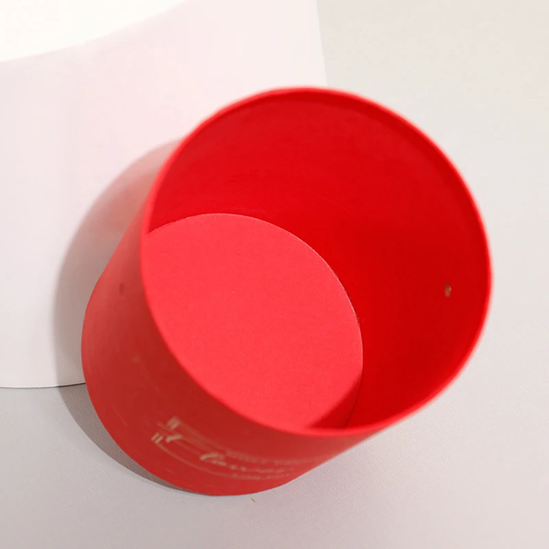 1 шт. портативная Круглая Подарочная бумажная коробка в виде конуса для цветов с