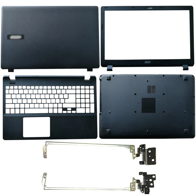 

New Laptop LCD Back Cover/LCD Front bezel/LCD hinges/Palmrest/Bottom Case For Acer Aspire ES1-512 ES1-531 EX2519 N15W4 MS2394