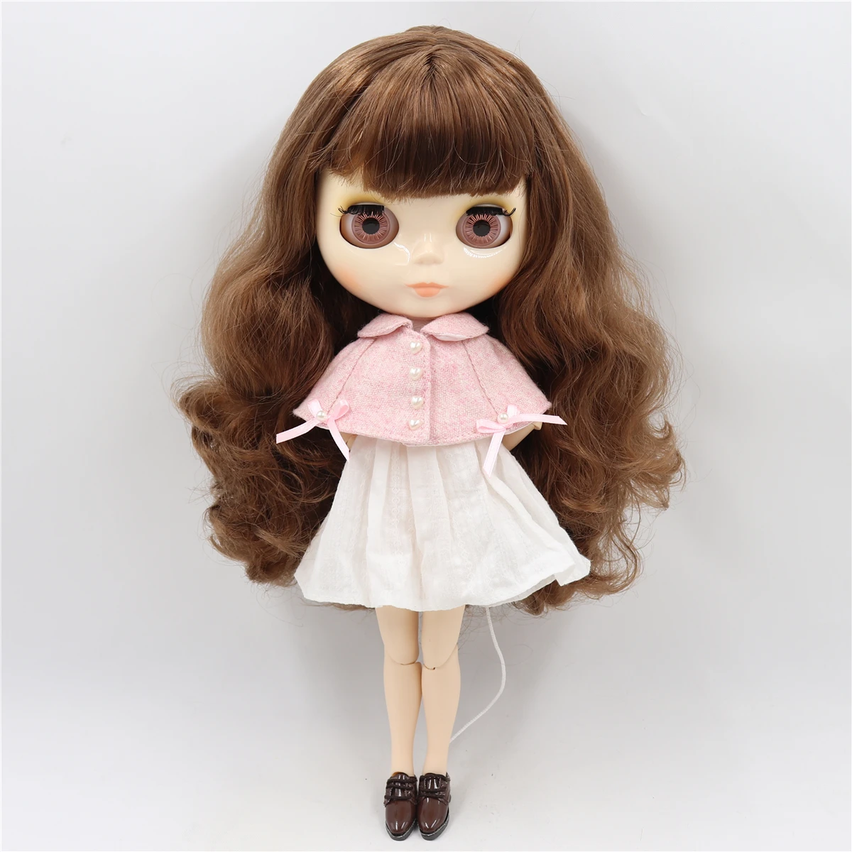 ICY factory шарнирная кукла blyth toy joint body белая кожа блестящее лицо 30 см 1/6 распродажа специальное предложение