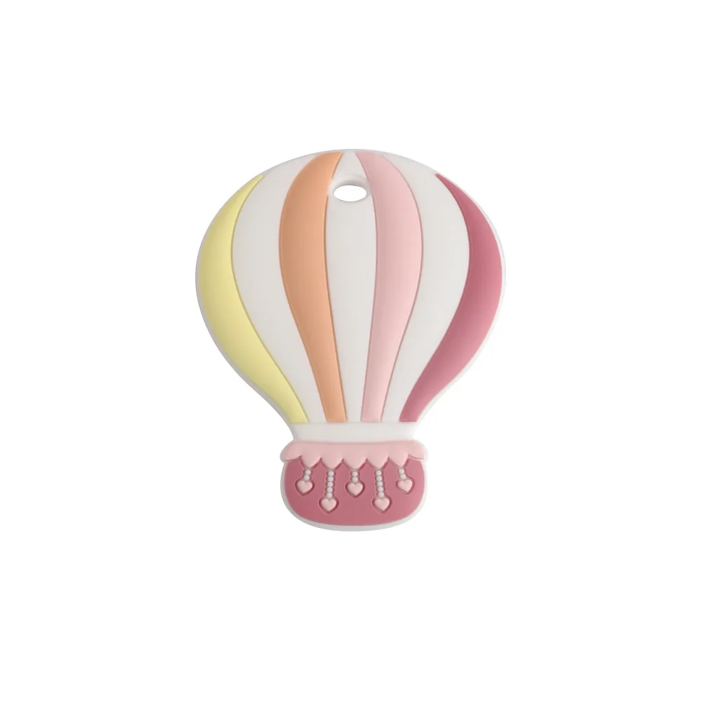 

Hot Air Balloon Silicone Baby Teether rodent Baby Teething Toys Chewable Animal Shape Baby Products Nursing Gift