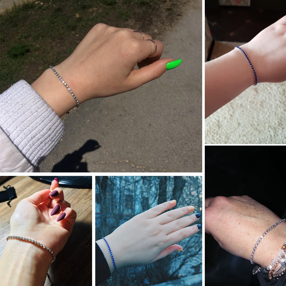 Браслет ZHOUYANG для женщин роскошный стиль 4 цвета когти мозаика кубический