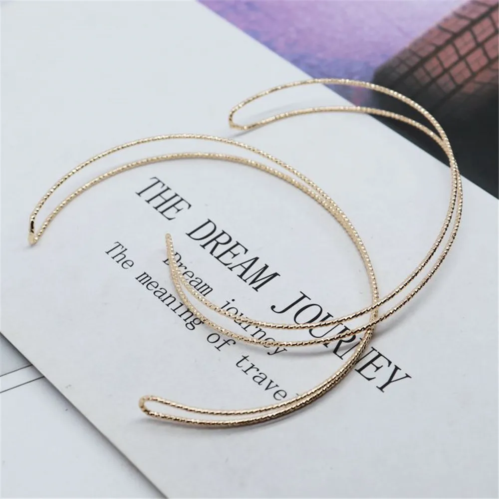 Ювелирные изделия из двух нитей 14 к золотистого цвета | Украшения и аксессуары