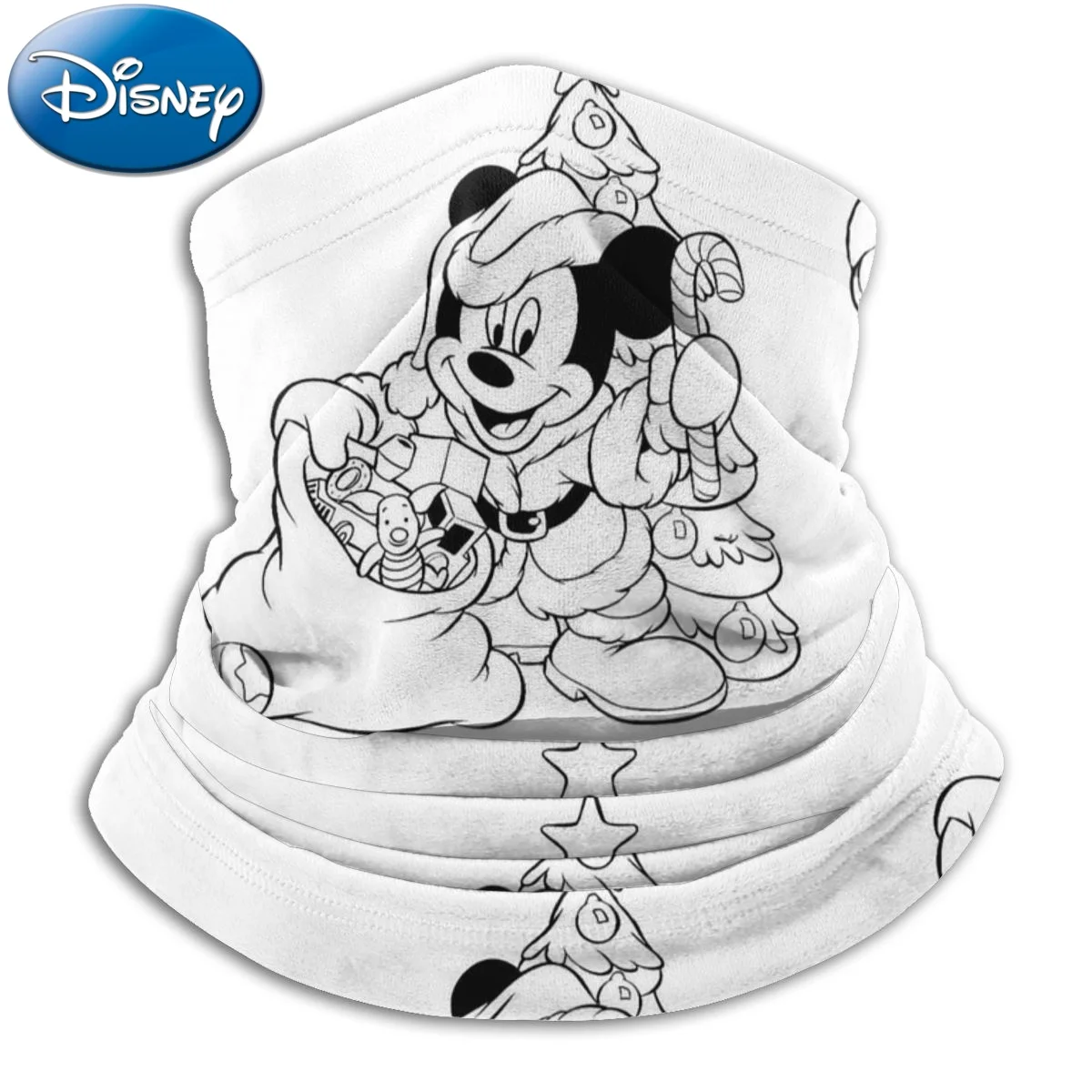 

2022 New Disney Cartoon Cotton Face Mask Winter Plus Velvet Warm Scarf Bib Outdoor Sports Bib Suitable For Men Women Christmas