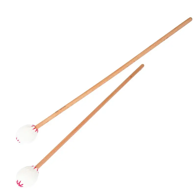 

Marimba Mallets, Uspacific 1 Pair Medium Hard Yarn With Beech Handle