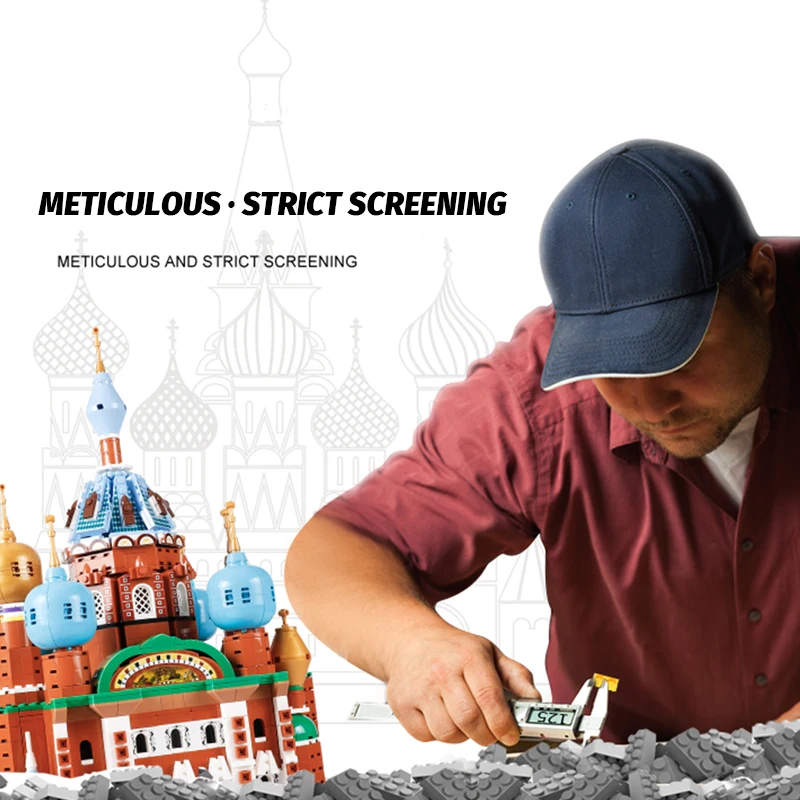 

NEW City Architecture Saint Petersburg Model Bricks Street View Castle Friends House Building Blocks DIY Toys for Children Gifts