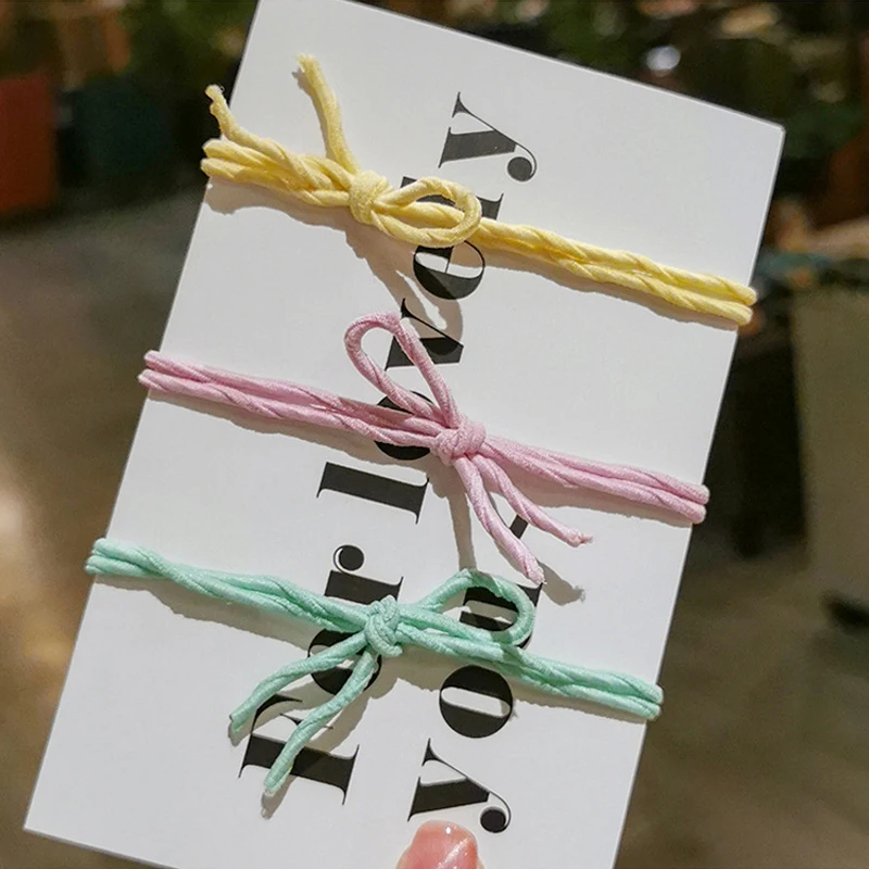 Резинка для волос с мультяшным рисунком милая резинка фруктами девочек