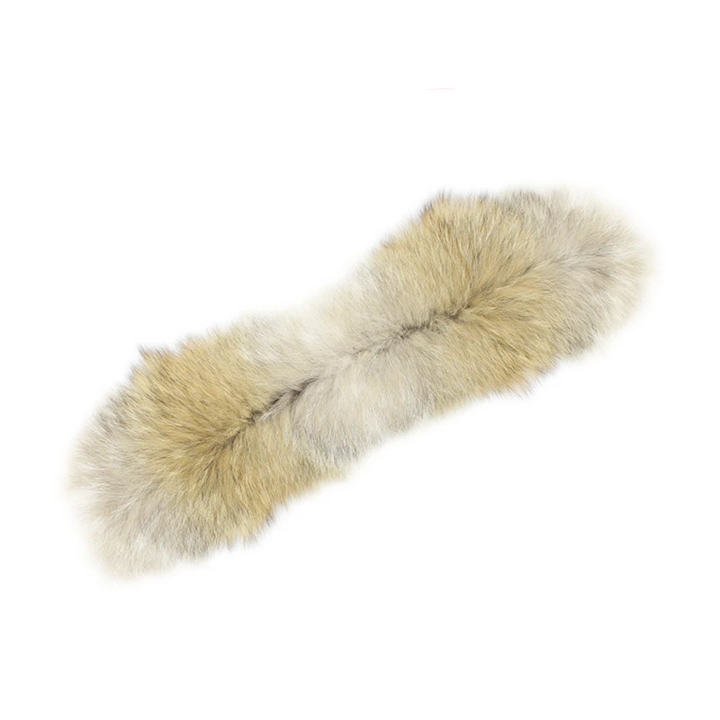 Мужской пуховик 45 80 см из натурального меха койота толстая меховая отделка