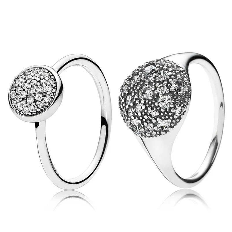 BaoFu новое кольцо из стерлингового серебра 925 пробы покрытое вдохновением