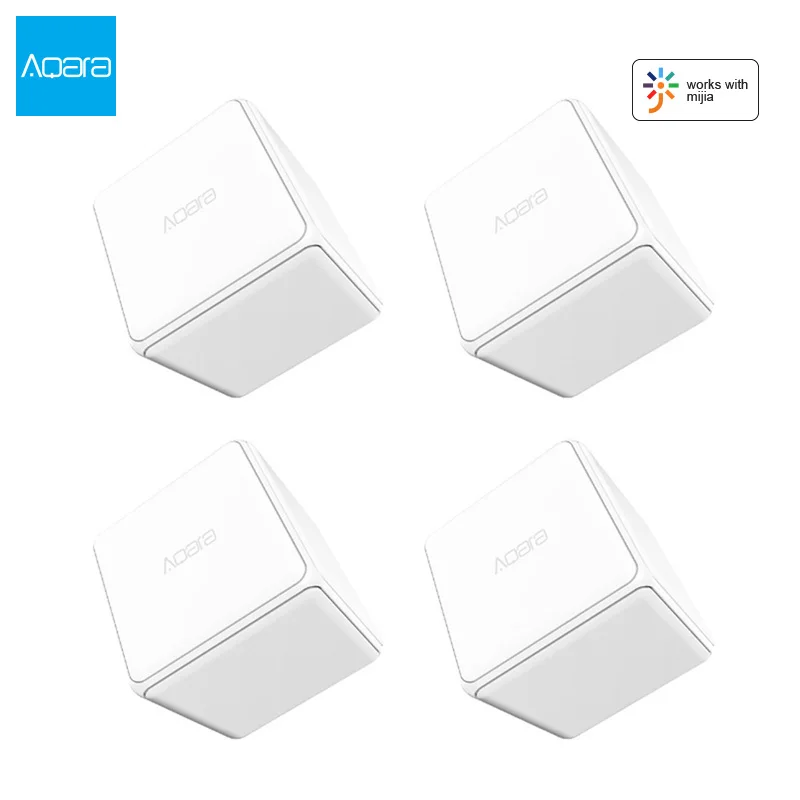 Aqara Magic Cube Controller Zigbee Version Six Action Remote Control Smart Home Device Work For Xiaomi Mi Aqara Gateway Hub