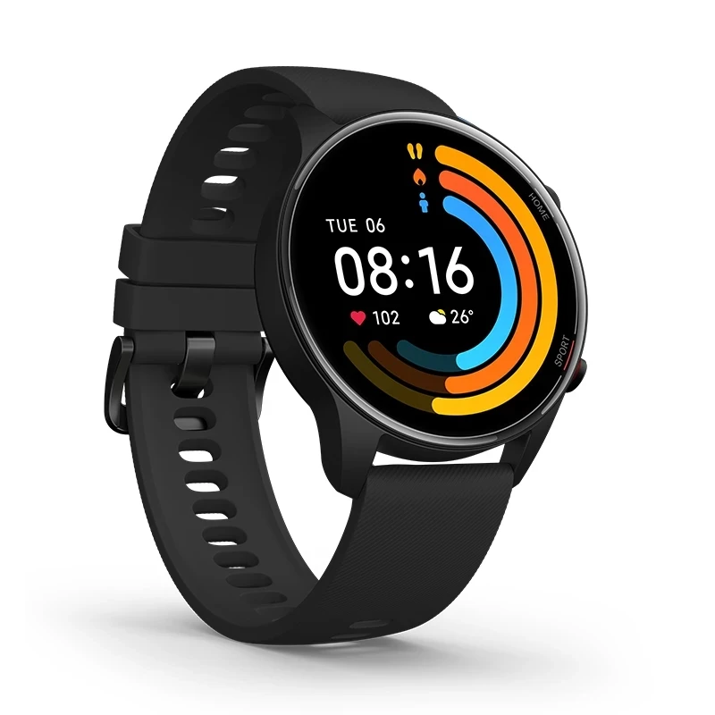 

Global Version Xiaomi Mi Watch GPS GLONASS Blood Oxygen Bluetooth 5.0 Heart Rate Monitor 5ATM Waterproof Mi Sport Smartwatch