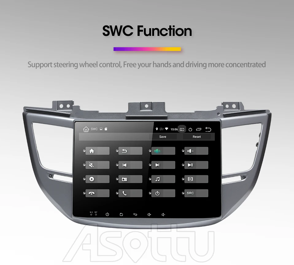 Asottu CXTS1060 android 9,0 PX30 автомобильный dvd gps плеер для Tucson ix35 Автомобильная dvd-навигационная система raido Аудио Видео плеер автомобиль 2 din