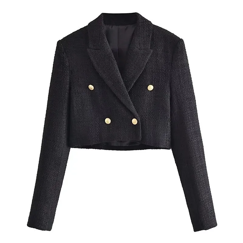 

Женский винтажный короткий Блейзер с высокой талией и шорты