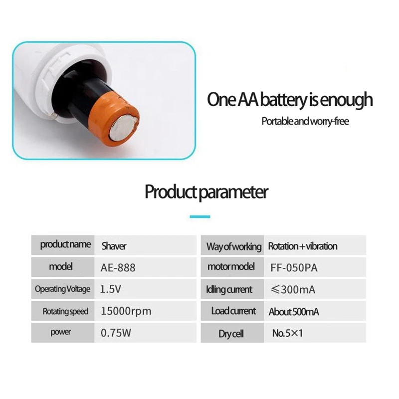 

Multifunctional Four-In-One Electric Razor Electric Eyebrow Nose Hair Epilator for Ladies