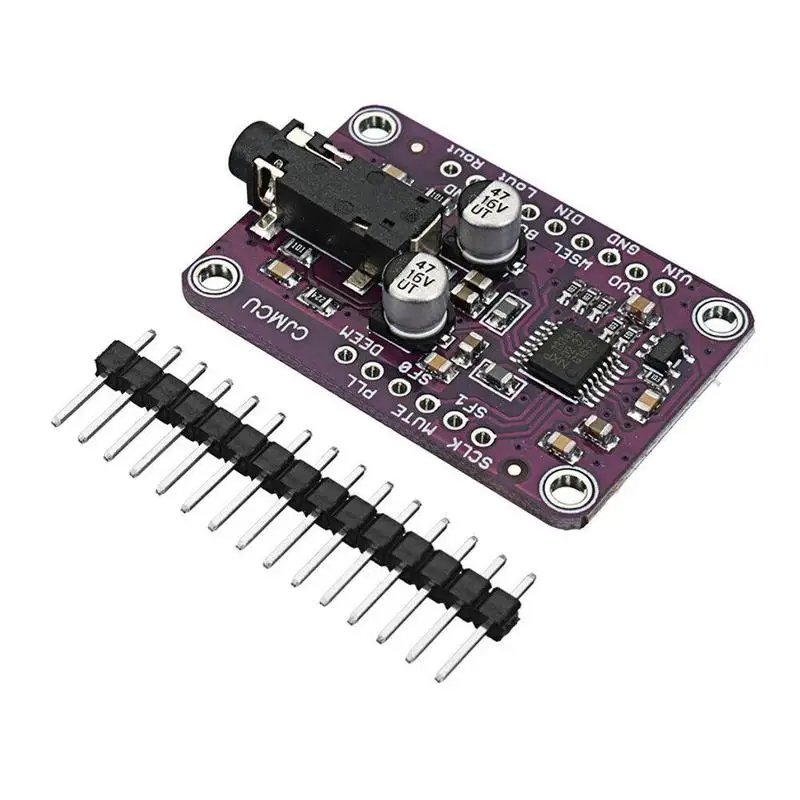 Модуль Dac ID 3 A I2s плата разработки аудио для v 5v модуль стереоплаты декодер O2D1|ЦАП| |