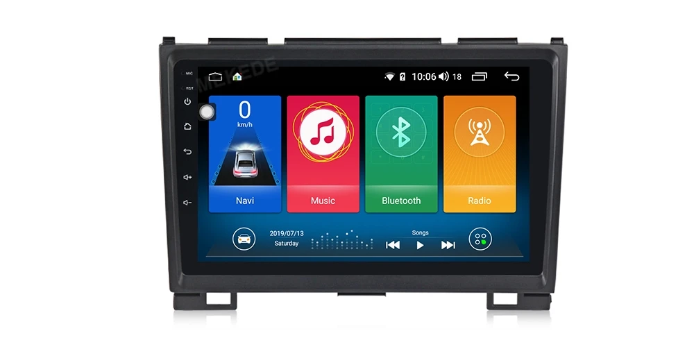 MEKEDE " Android9.0 Автомобильный мультимедийный dvd-плеер для Haval Hover Great Wall H5 H3 автомобильный Радио gps naviagtion wifi BT