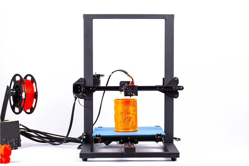 КТК impressora 3D большого размера алюминиевый каркас двойной Z стержень возобновить