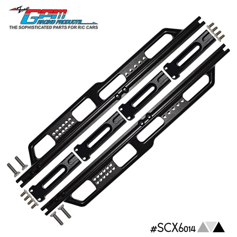 

GPM алюминиевая боковая флейта (версия с серебряной инкрустацией) для 1/6 4WD AXIAL SCX6 JLU STEPS-18PC RC Upgrade