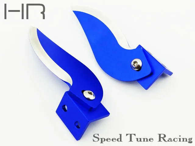 Радиоуправление RC CNC обработанный Регулируемый алюминиевый плавник поворота для