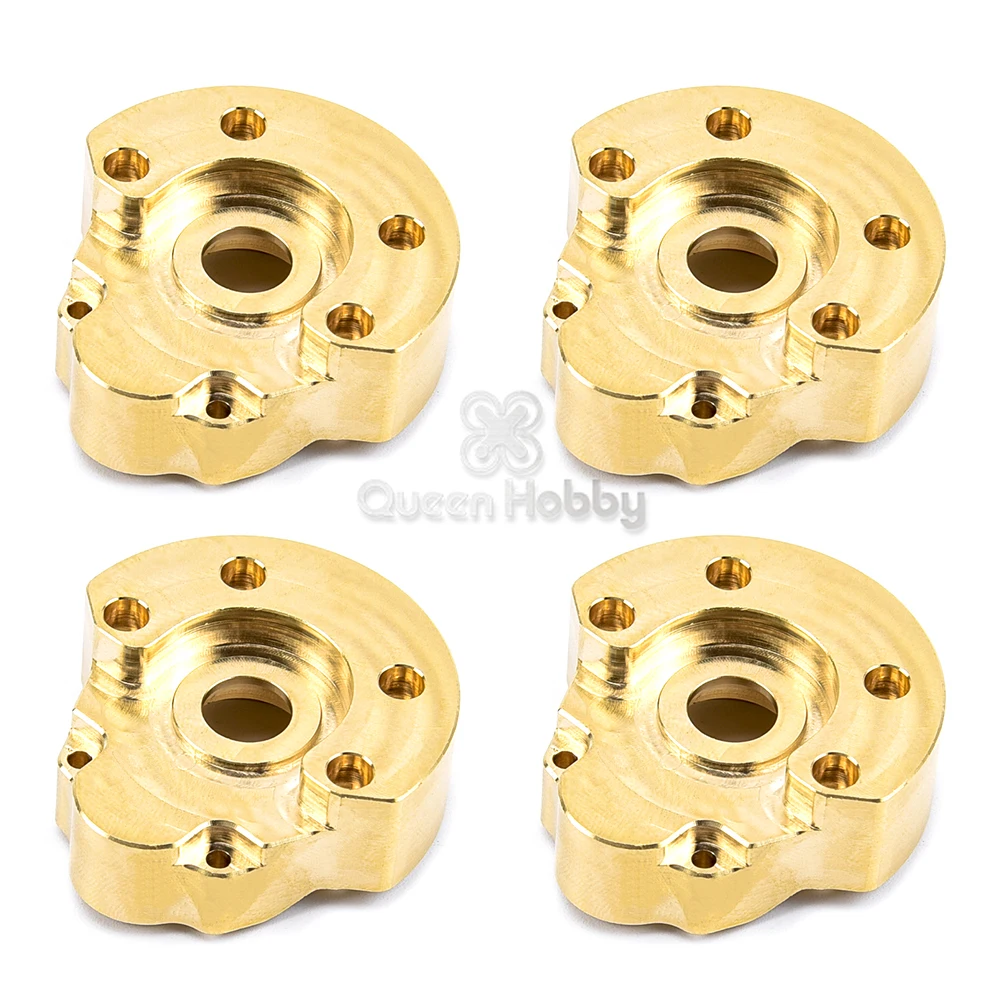 

2/4PCS Metal Front Rear Wheel Counterweight Cover Brass Knuckle Heavy Duty for Redcat GEN8 RC Car Parts