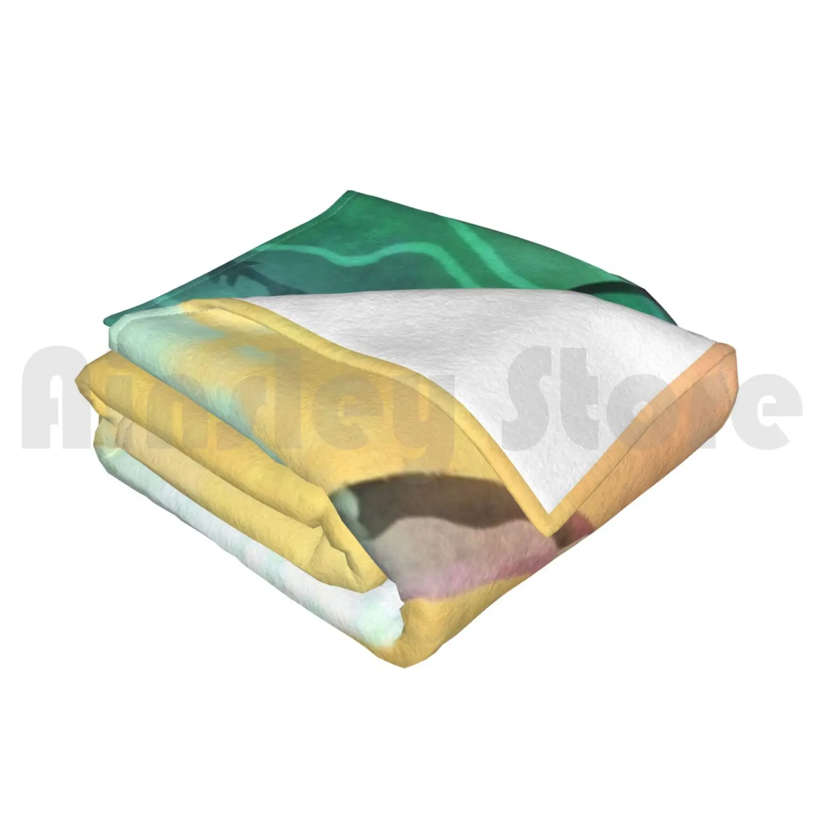 Одеяло Pleasiosaurus 1242 плезиозавр динозавр палеоарт природа океан