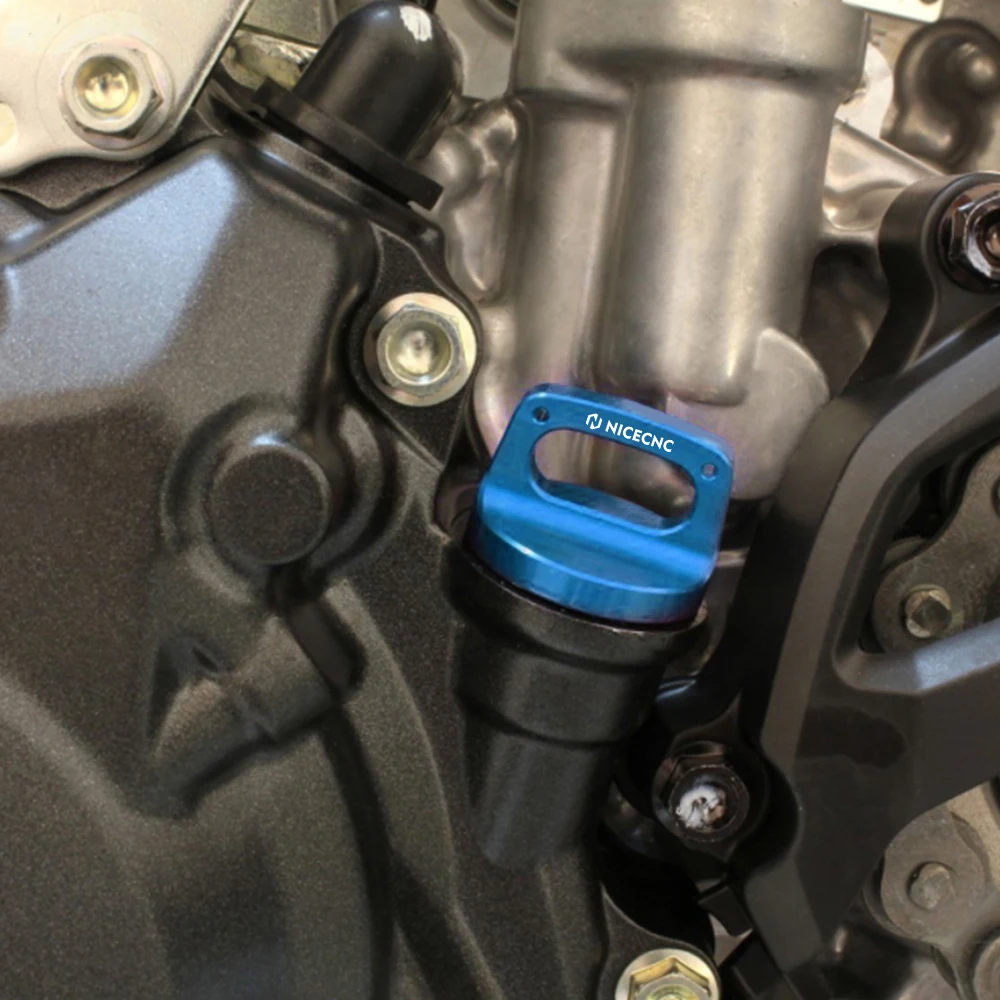 NICECNC колпачок для щупа масла двигателя мотоцикла Yamaha YFZ450R YFZ 450R 2009-2021 2019 2018 2017 2016 2015