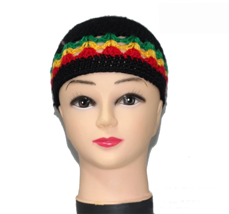 Вязаный хлопковый берет ручной работы для женщин и мужчин осенне-зимний из