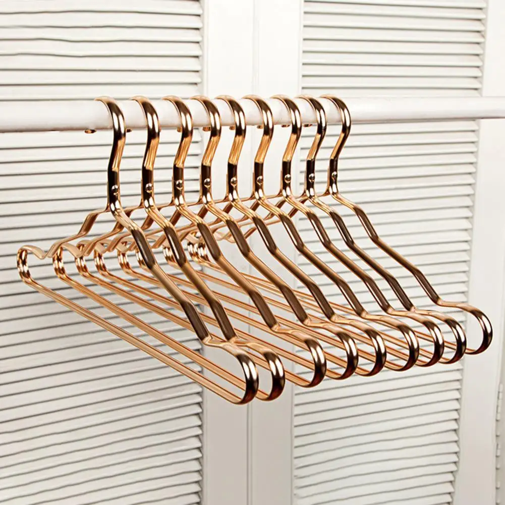 

Strong Construction Not Easy Deformed Strong Construction Anti-rust Coat Hanger for Hotel