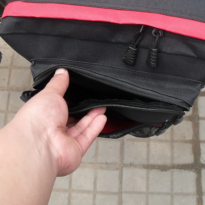 

MTB Bicycle Carrier Bag Rear Rack Bike Trunk Bag Luggage Pannier Back Seat Double Side Cycling Bycicle Bag Durable Travel