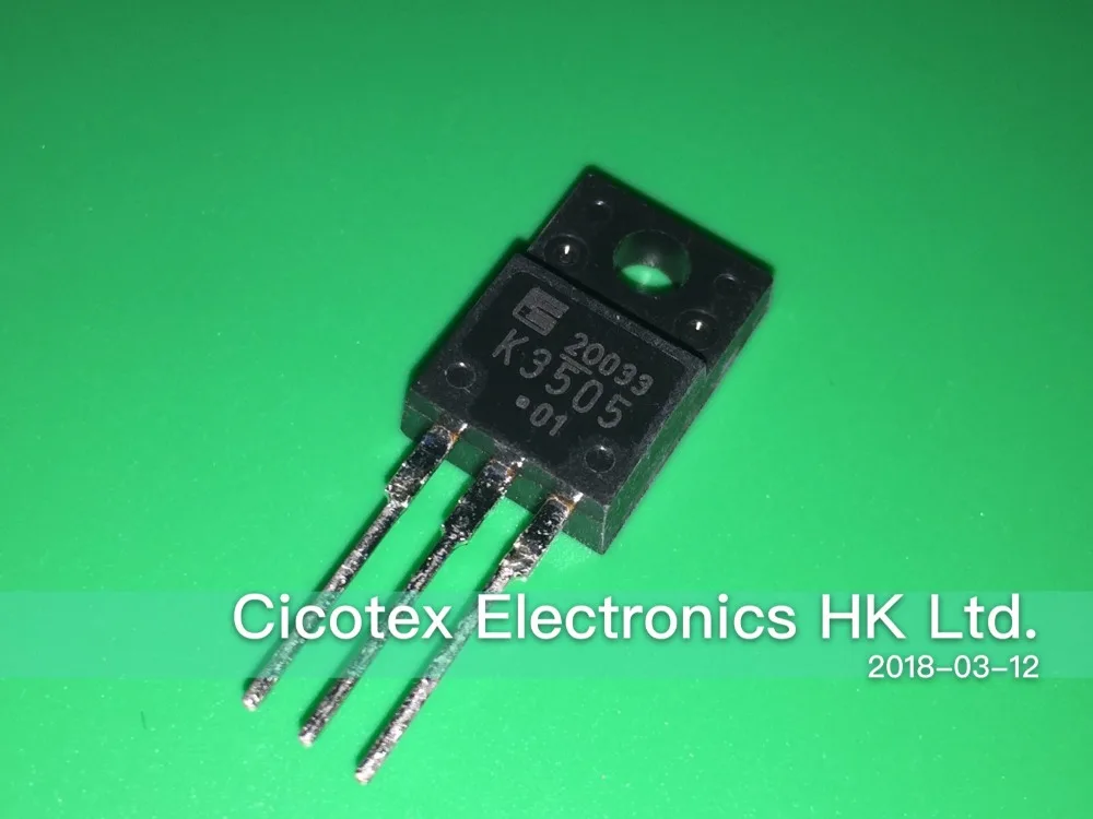 

5pcs/lot K3505 2SK3505-01MR 3505 TO-220F N CHANNEL SILICON POWER MOSFET