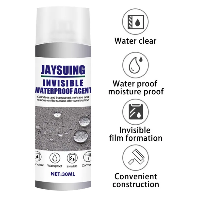 

30ml Mighty Sealant Spray,Permeable Invisible Waterproof Agent,Bathroom Tile Waterproof Coating Leak-trapping Repair New