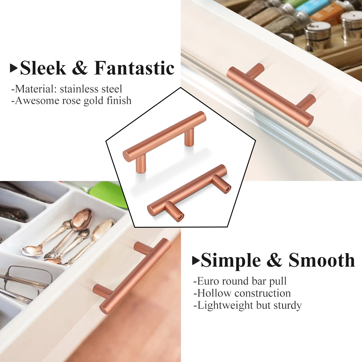 probrico stainless steel cabinet handle knobs brushed nickel kitchen hardware drawer pulls 2 15 pd201hsf free global shipping