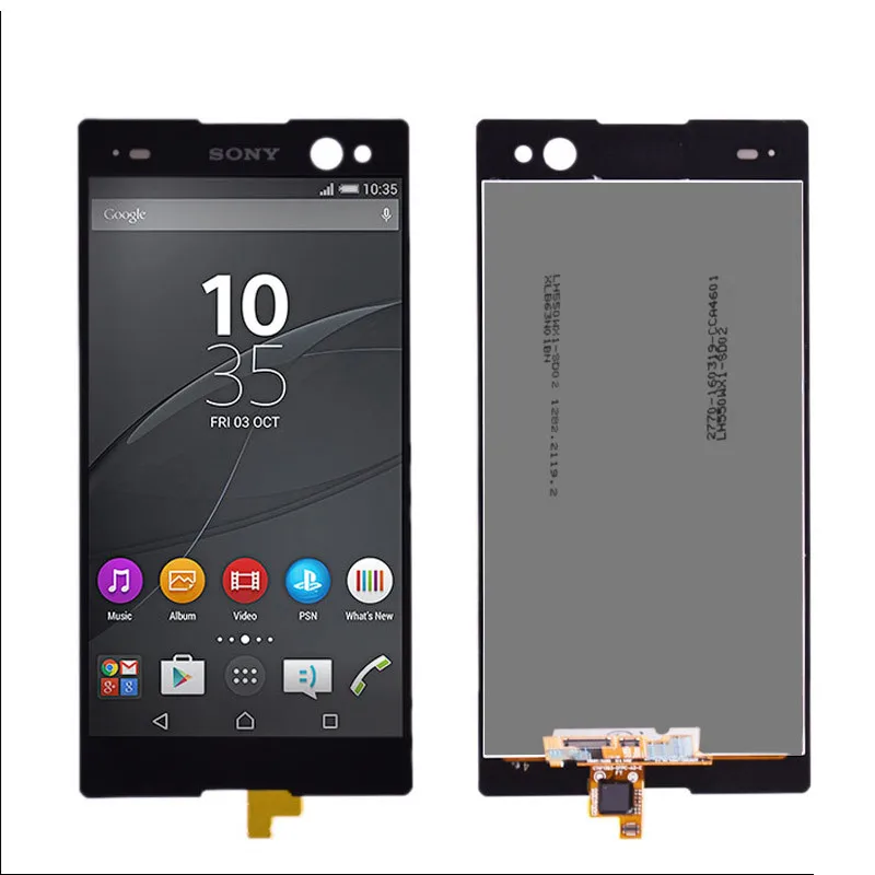 ЖК дисплей 5 дюйма для Sony Xperia C3 D2502 D2533 сенсорный экран с дигитайзером запасные