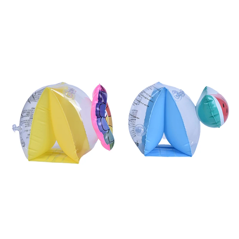 1 пара детское кольцо для плавания круг бассейн поплавок надувная безопасность