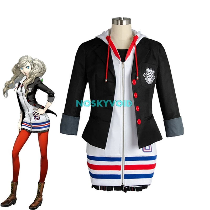 Костюмы для косплея Анны такамаки Persona 5 пантера школьная форма P5 Takamaki Ann костюм