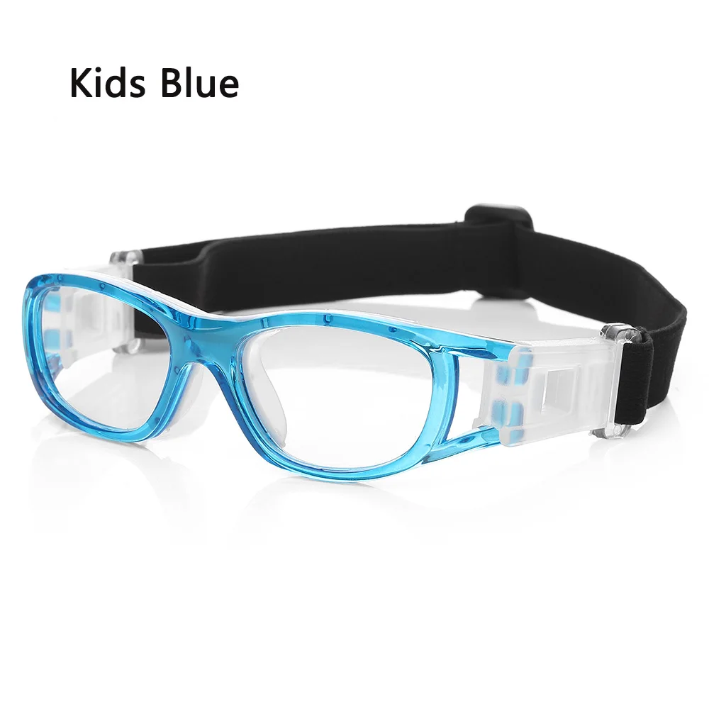 Kid Blue Профессиональные детские баскетбольные очки защитные очки детские футбольные очки Защита спортивной безопасности очки - Цвет: Kid Blue