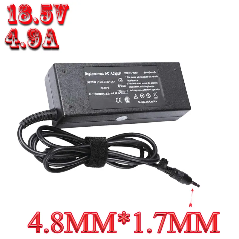 18 5 V 4.9A блок питания для ноутбука hp Pavilion DV1000 DV5000 PPP014S адаптер DV6000 DV8000 зарядное