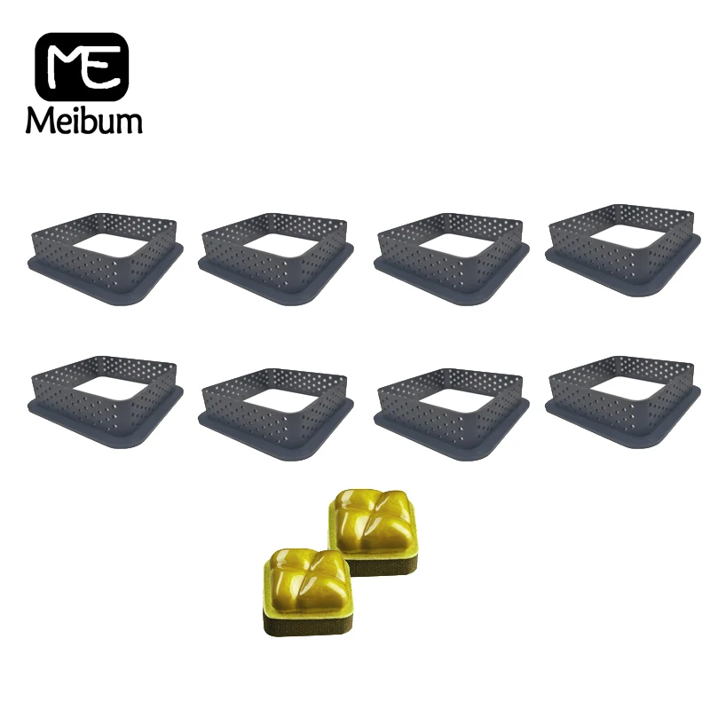 Meibum пластиковая перфорированная форма для торта квадратная яиц французский